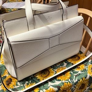 Leather Kate Spade handbag